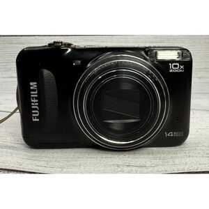 Fujifilm FinePix T190 14MP Digital Camera – Black‎ –(READ) wont stay on